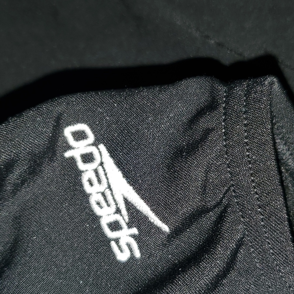 Speedo Powerback Athletic Racerback One Piece Swimsuit - Picture 2 of 5